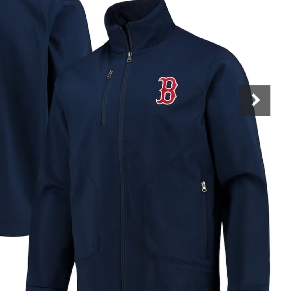 Boston Red Sox Gill Sports Carl Banks XXL Softshell Jacket Navy